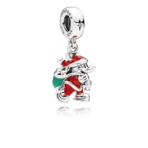 (afbeelding voor) Disney, Pandora Santa Mickey & Gift Bag Bedel 797501ENMX