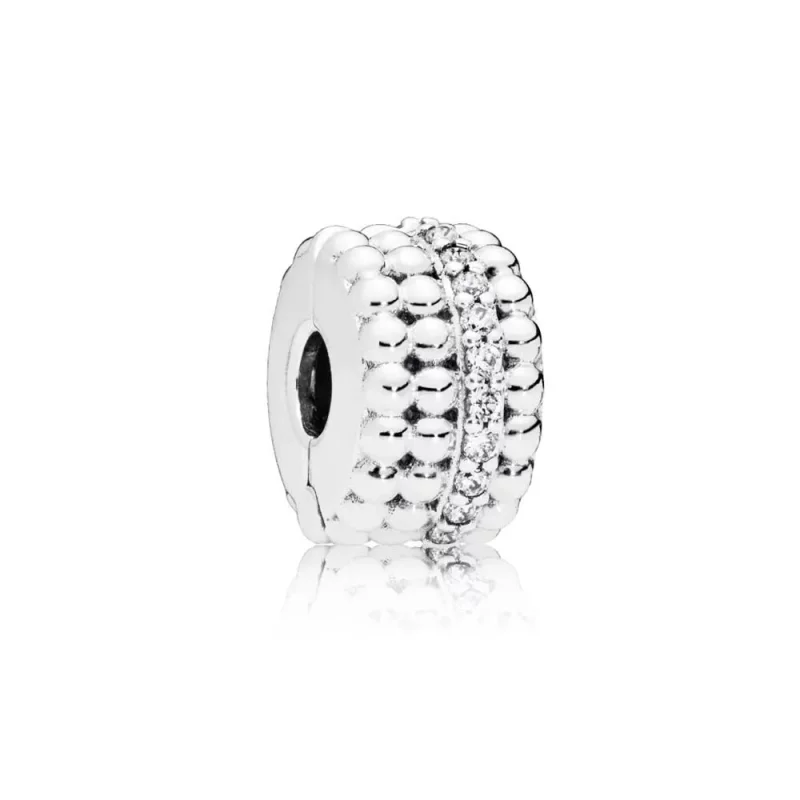 (afbeelding voor) PANDORA Beaded Brilliance Clip 797520CZ