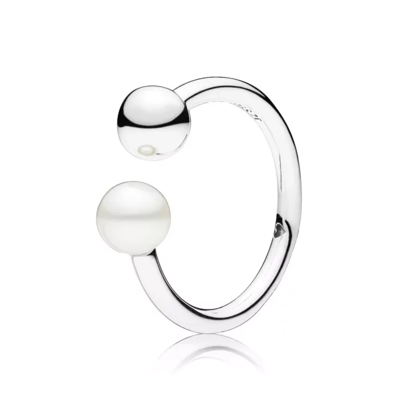 (afbeelding voor) PANDORA Contemporary Pearl Ring 197573P