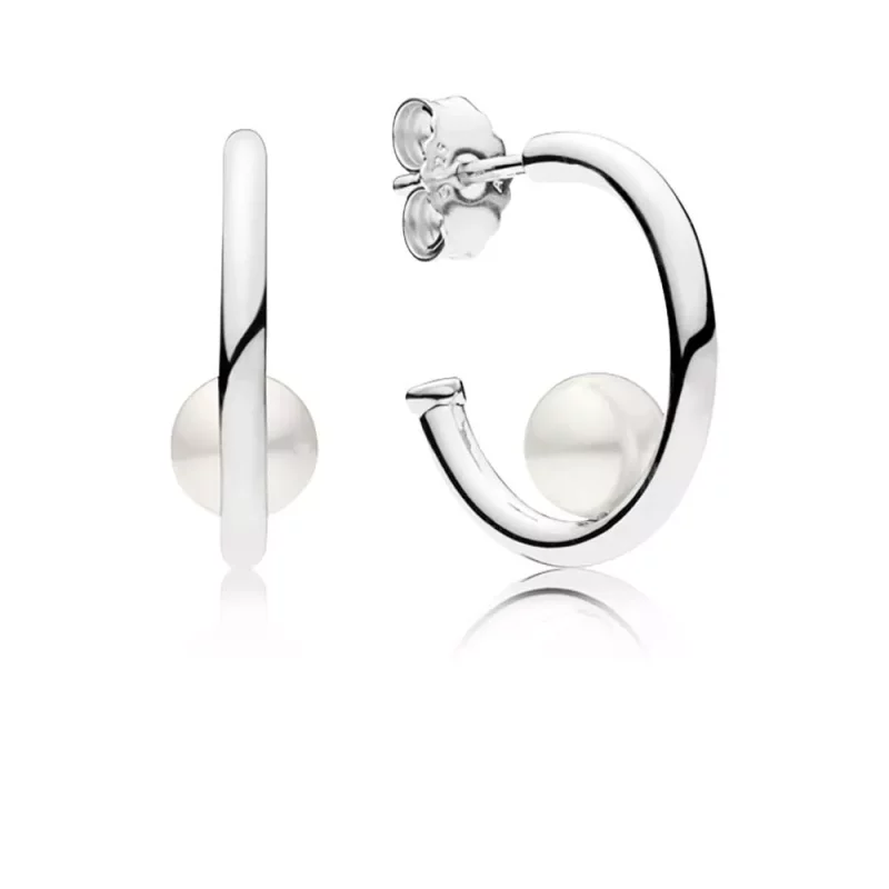 (afbeelding voor) PANDORA Contemporary Pearls Oorbellen 297528P