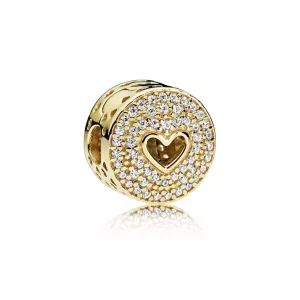 (afbeelding voor) PANDORA Heart Of Luxury Clip Bedel 757557CZ