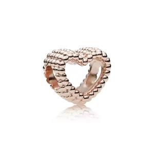 (afbeelding voor) Pandora Rose Beaded Heart Bedel 787516