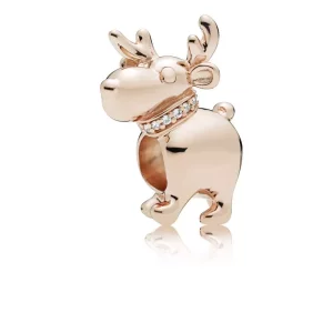 (afbeelding voor) Pandora Rose Happy Reindeer Bedel 787514CZ