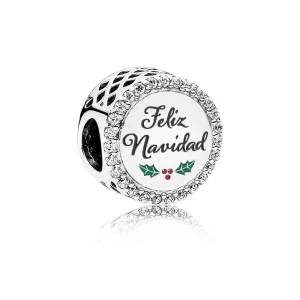 (afbeelding voor) Pandora Zilveren Feliz Navidad Bedel Eng792016CZ_22