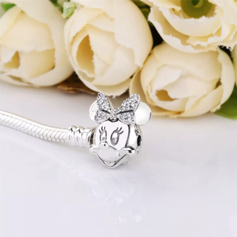 (afbeelding voor) Disney, Pandora Glinsterende Minnie Armband 597770CZ - Bekijken 2