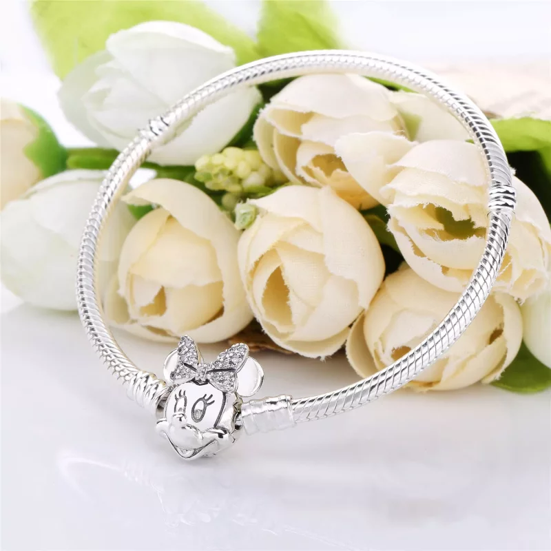 (afbeelding voor) Disney, Pandora Glinsterende Minnie Armband 597770CZ - Bekijken 4