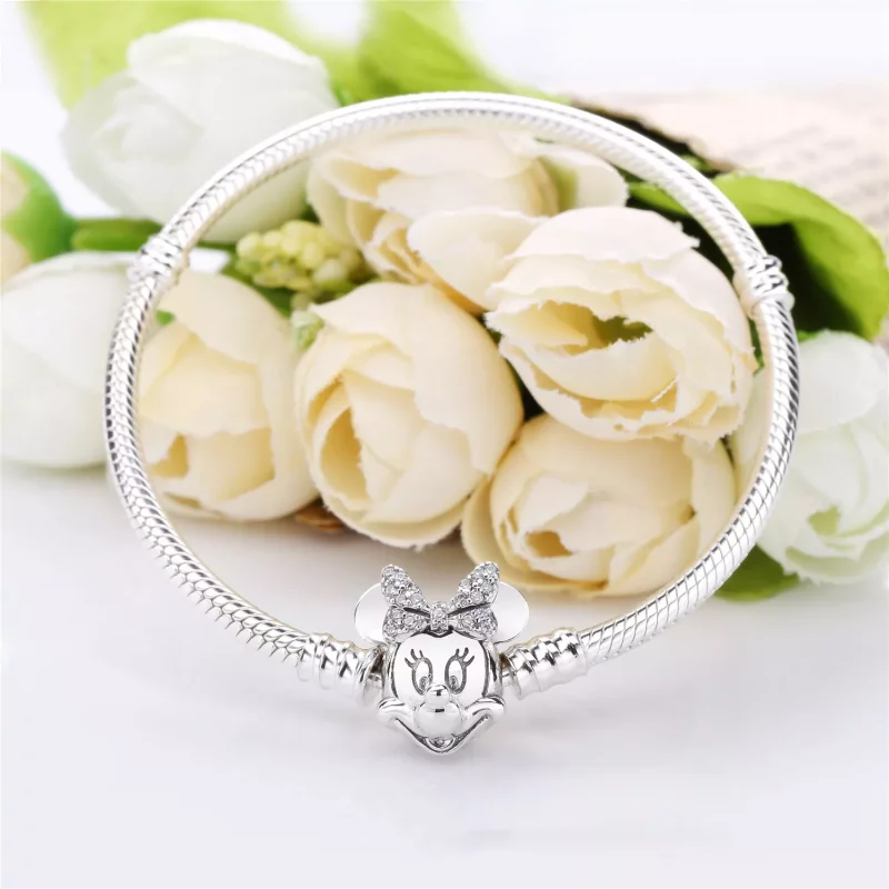 (afbeelding voor) Disney, Pandora Glinsterende Minnie Armband 597770CZ - Bekijken 5