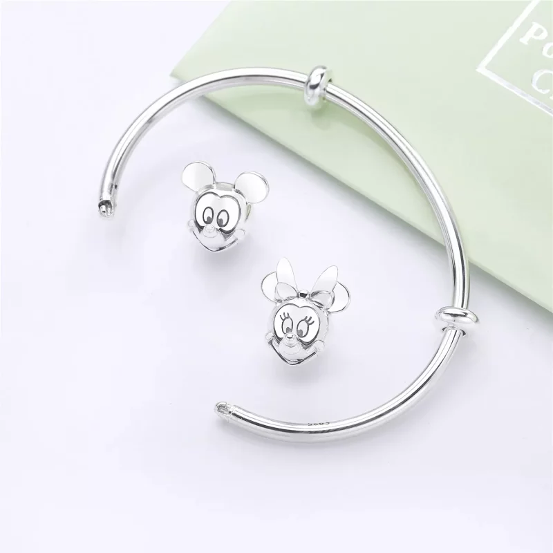 (afbeelding voor) Disney, Pandora Mickey & Minnie Open Bangle 597494 - Bekijken 4