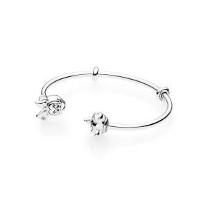 Disney, Pandora Mickey & Minnie Open Bangle 597494 (afbeelding voor) Disney, Pandora Mickey & Minnie Open Bangle 597494