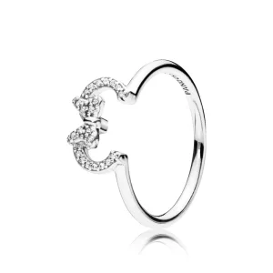 (afbeelding voor) Disney, Pandora Minnie Silhouette Ring 197509CZ