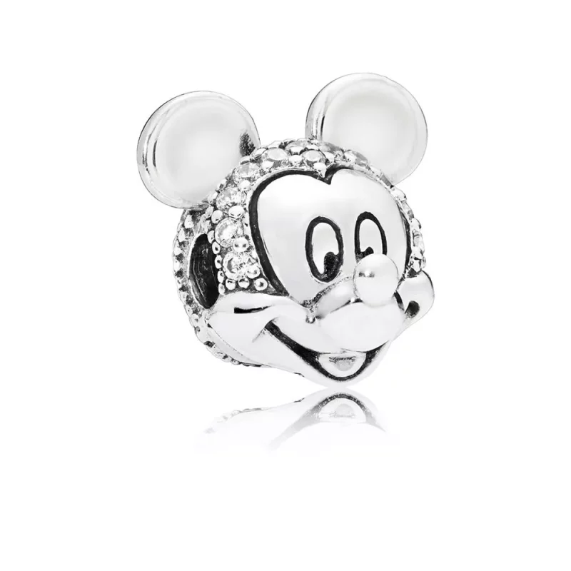 (afbeelding voor) Disney, Pandora Shimmering Mickey Portrait Clip 797495CZ