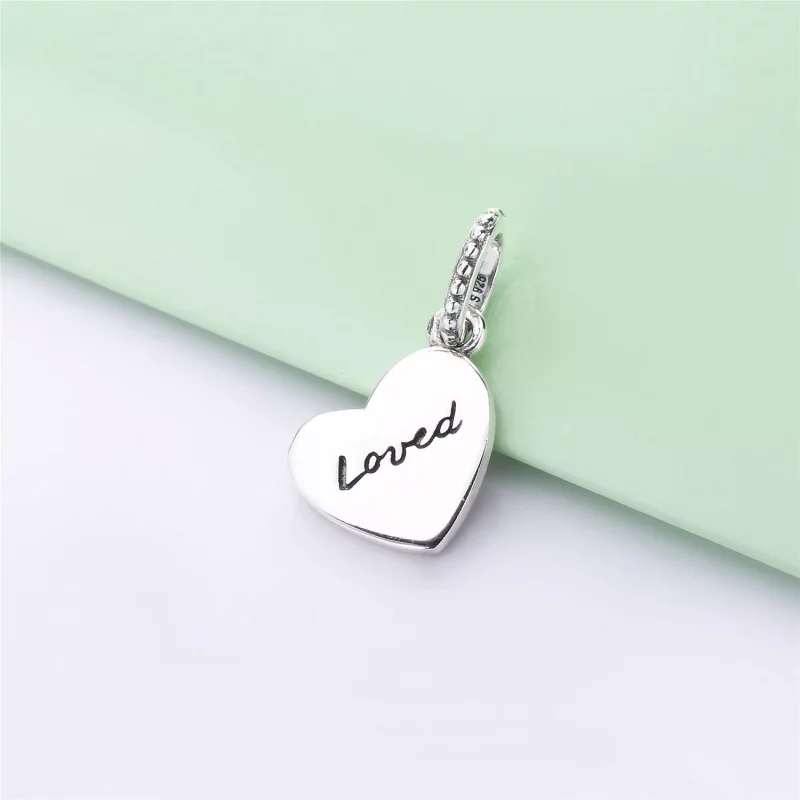 (afbeelding voor) PANDORA Asymmetric Heart Of Love Bedel 797820ENMX - Bekijken 4