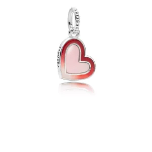 PANDORA Asymmetric Heart Of Love Bedel 797820ENMX (afbeelding voor) PANDORA Asymmetric Heart Of Love Bedel 797820ENMX