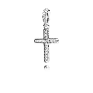 (afbeelding voor) PANDORA Classic Cross Hanger 397571CZ