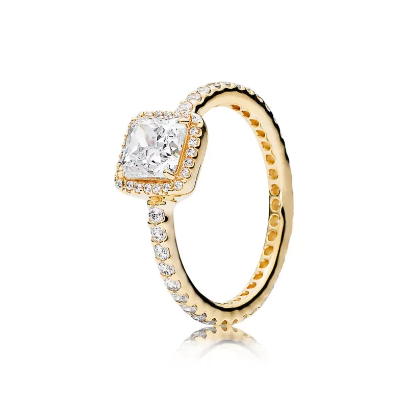 (afbeelding voor) Pandora Gouden Goud Ring 150188CZ