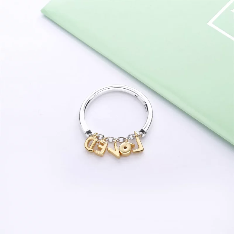 (afbeelding voor) PANDORA Loved Script Ring 167799CZ - Bekijken 2