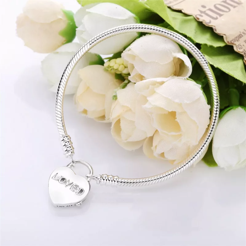 (afbeelding voor) Pandora Moments Armband Met Hartvorming Hangslot 597806 - Bekijken 3
