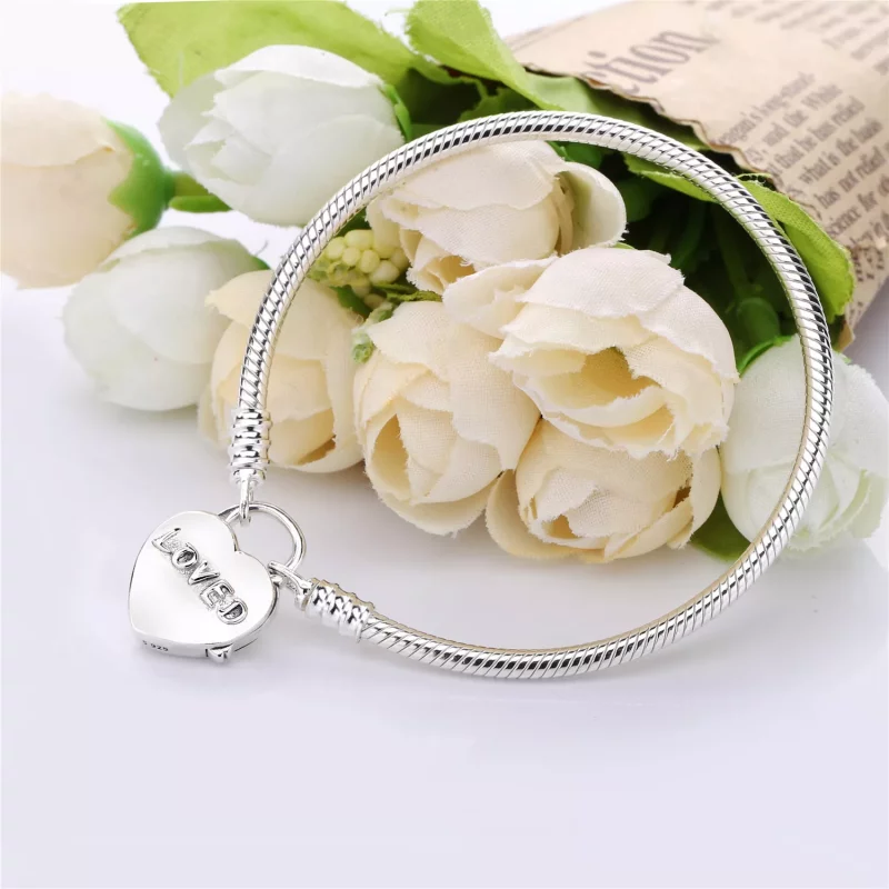 (afbeelding voor) Pandora Moments Armband Met Hartvorming Hangslot 597806 - Bekijken 4
