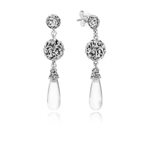 (afbeelding voor) PANDORA Regal Droplets Oorbellen 297686CZ