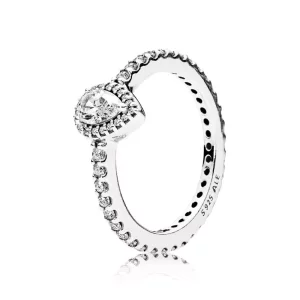 (afbeelding voor) Ring Schitterrende Druppel 196254CZ