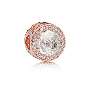 (afbeelding voor) Pandora Rose Glanzende Harten Bedel 781725CZ