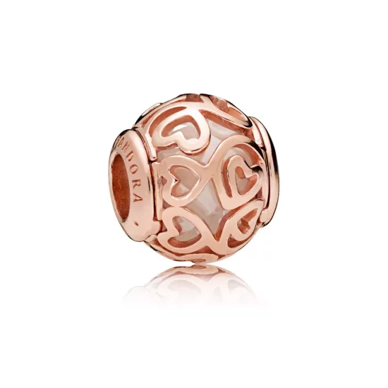 (afbeelding voor) Pandora Rose Hartjes Filigraan Bedel 787348CZ