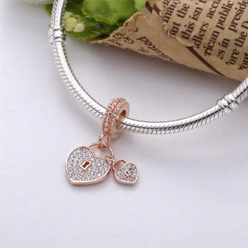 (afbeelding voor) Pandora Rose Liefdesslot Bedel 781807CZ - Bekijken 2
