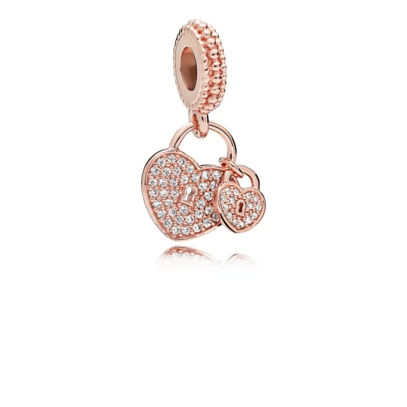 (afbeelding voor) Pandora Rose Liefdesslot Bedel 781807CZ