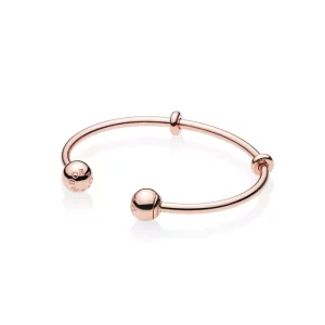 Pandora Rose Moments Open Bangle 586477 (afbeelding voor) Pandora Rose Moments Open Bangle 586477