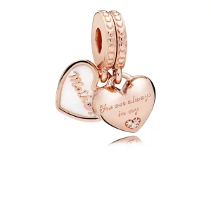 (afbeelding voor) Pandora Rose Mother & Daughter Hearts Bedel 782072EN23