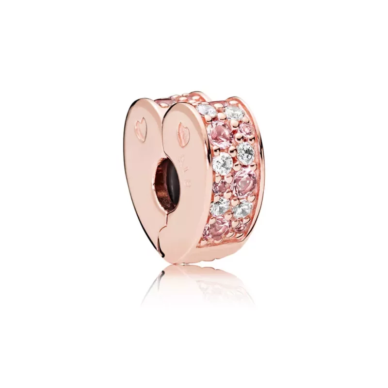(afbeelding voor) Pandora Rose Pink Mix Arcs Of Love Bedel 787020NPM