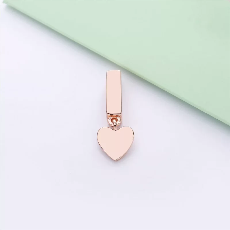 (afbeelding voor) Pandora Rose Reflexions Floating Heart Clip 787643 - Bekijken 2
