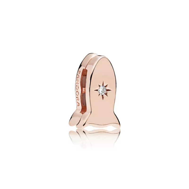 (afbeelding voor) Pandora Rose Reflexions Space Rocket Clip 787566CZ
