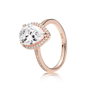 (afbeelding voor) Pandora Rose Stralende Traan Ring 186251CZ