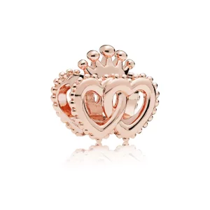 (afbeelding voor) Pandora Rose United Regal Hearts Bedel 787670