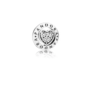 (afbeelding voor) Pandora Signature Heart Petite Element 797048CZ