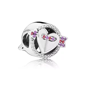 (afbeelding voor) PANDORA Sparkling Arrow & Heart Bedel 797827CZMX