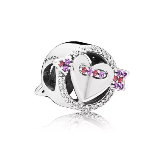 (afbeelding voor) PANDORA Sparkling Arrow & Heart Bedel 797827CZMX