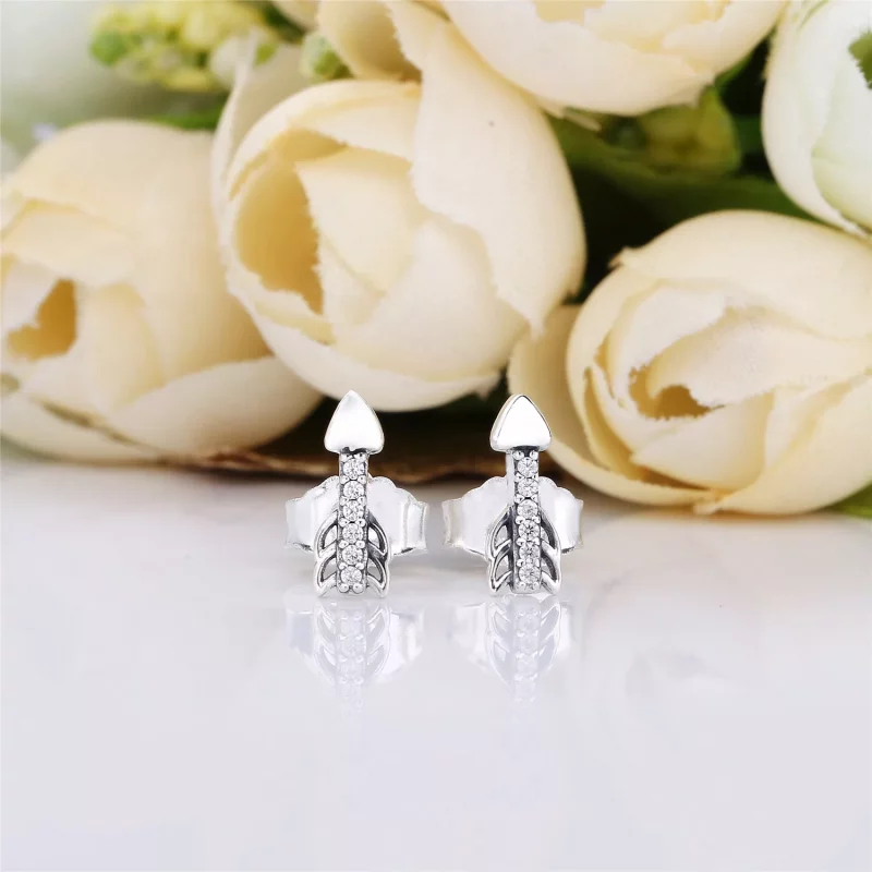 (afbeelding voor) PANDORA Sparkling Arrows Oorbellen 297828CZ - Bekijken 2
