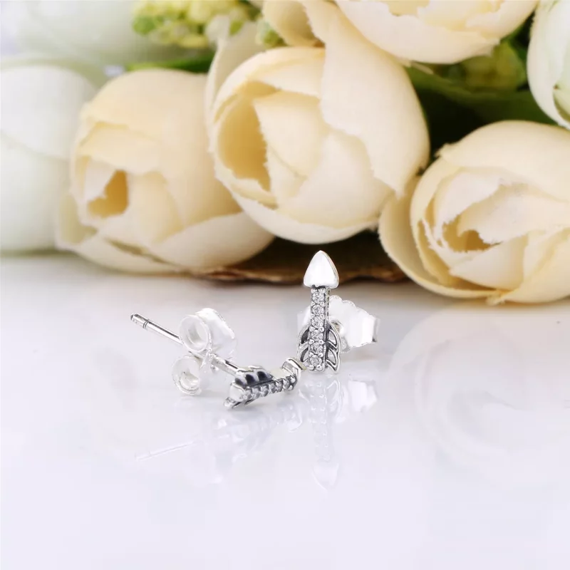 (afbeelding voor) PANDORA Sparkling Arrows Oorbellen 297828CZ - Bekijken 4