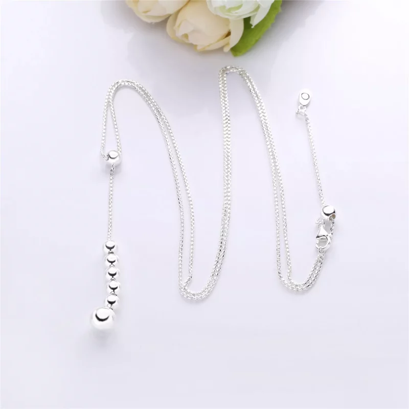 (afbeelding voor) PANDORA String Of Beads Ketting 397750 - Bekijken 4