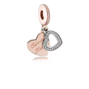 (afbeelding voor) Pandora Zilver En 14K Goud Geliefde Moeder Bedel 781883CZ