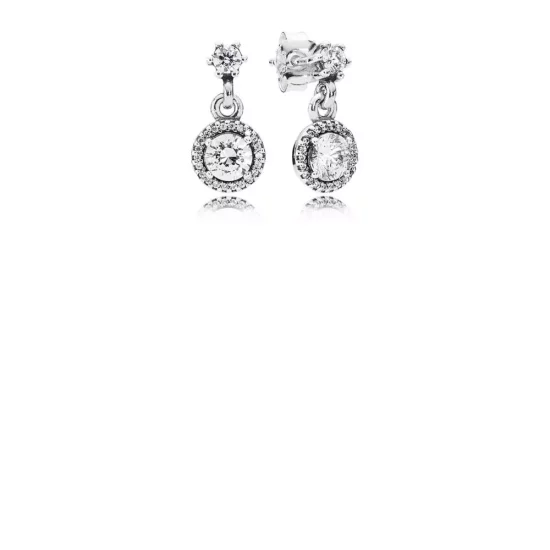 (afbeelding voor) Pandora Zilveren Klassieke Elegantie Oorbellen 290594CZ