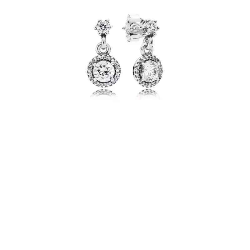 (afbeelding voor) Pandora Zilveren Klassieke Elegantie Oorbellen 290594CZ