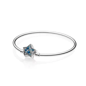 Pandora Zilveren Ster Bangle 597534Ncbmx (afbeelding voor) Pandora Zilveren Ster Bangle 597534Ncbmx