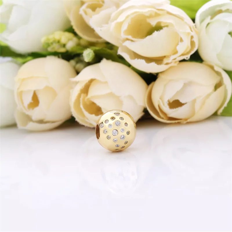 (afbeelding voor) Pandora Gouden Scattered Sparkl Clip 767900CZ - Bekijken 3