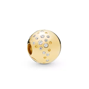 (afbeelding voor) Pandora Gouden Scattered Sparkl Clip 767900CZ