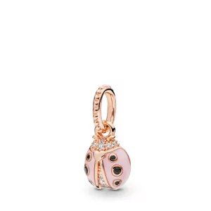 (afbeelding voor) Pandora Rose Lucky Pink Lieveheersbeestje Hanger 387909En160