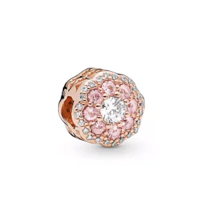 (afbeelding voor) Pandora Rose Roze Fonkelingsbloem Bedel 787851Npm