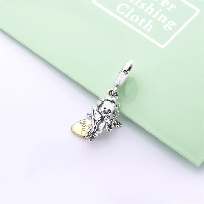 (afbeelding voor) Pandora Shine Cupido En Jij Hangende Bedel 767796CZ - Bekijken 2